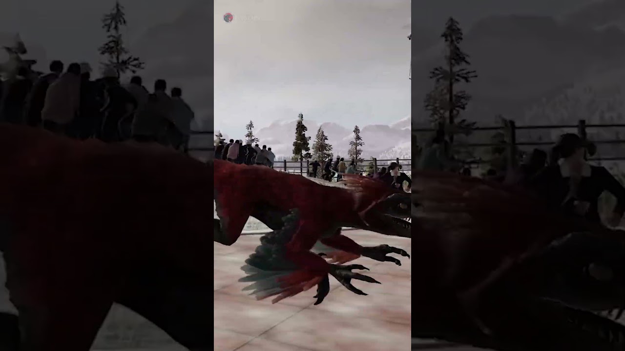 Pyroraptor views humans as insignificant animals - Jurassic World Evolution 2 : Dominion Malta