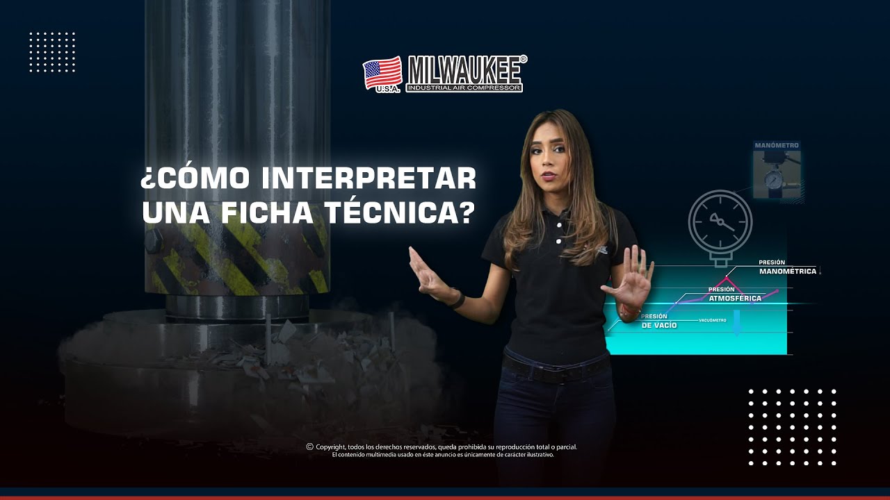 Cápsula Milwaukee | ¿Cómo interpretar la ficha técnica de tu compresor?