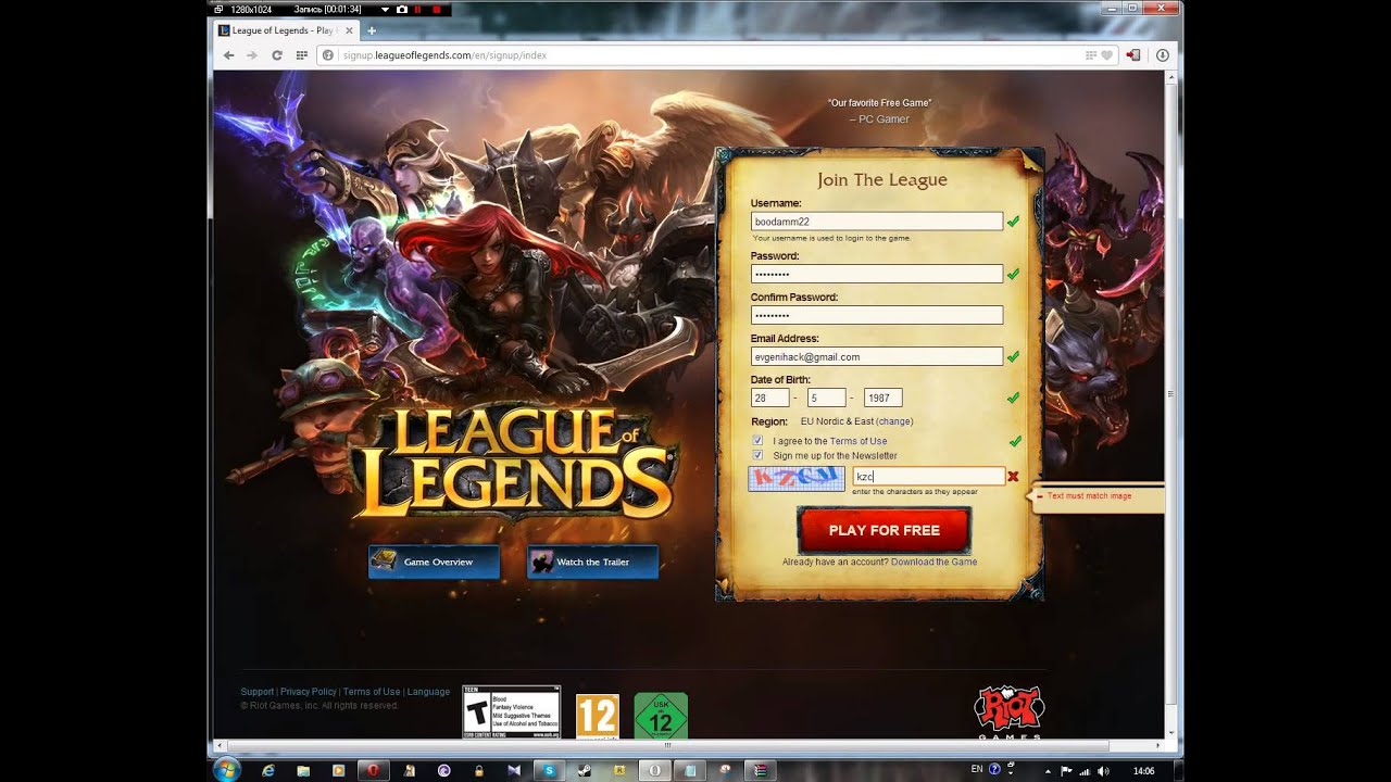 LOL Free Hack 36,000 RP :D