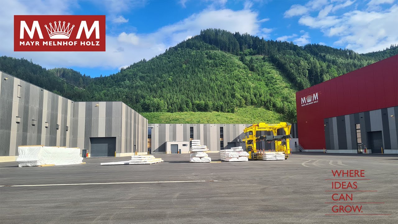 Mayr-Melnhof Holz goes High-tech: Brettsperrholzwerk Leoben | CLT plant Leoben