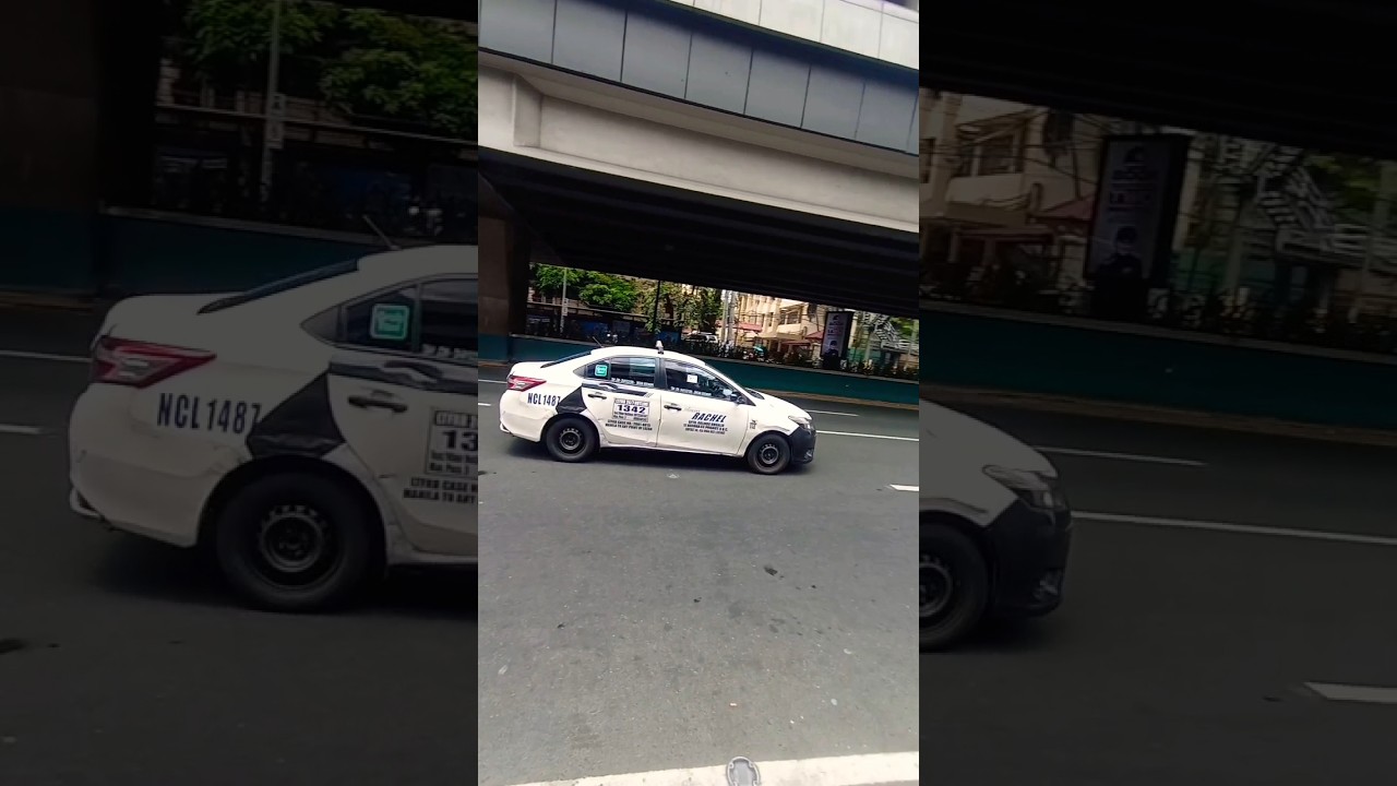 Taxi Taft Avenue Manila Philippines 