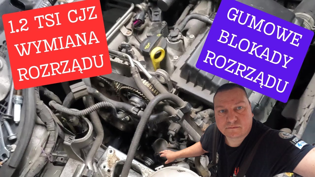 Skoda Fabia 1.2 tsi cjz wymiana rozrządu UWAGA na te blokady