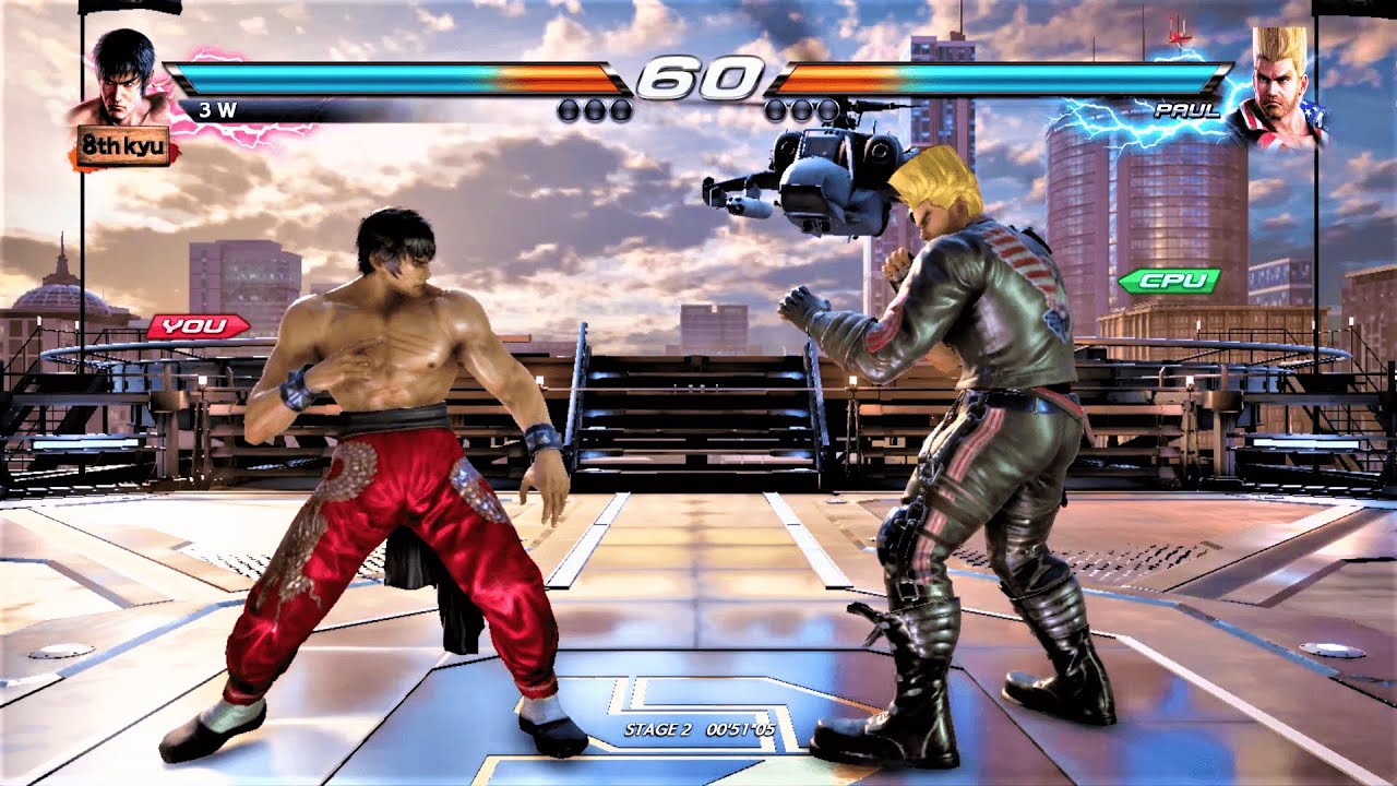 Law vs Paul (Hardest )  Tekken 7