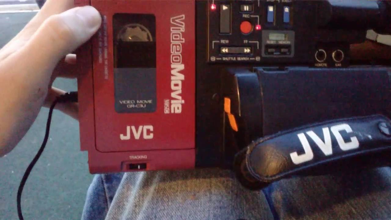 Neil's JVC GR-C1 VHS-C camcorder (1984)