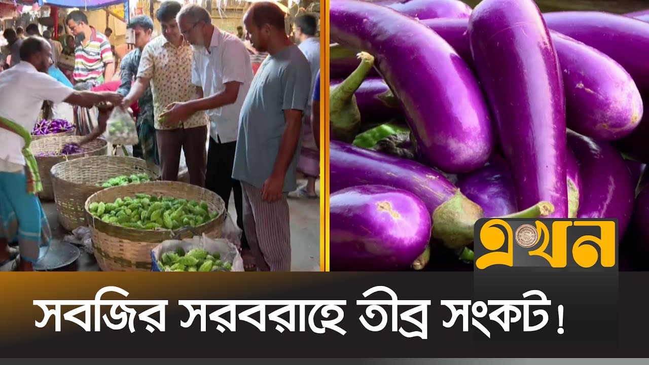 বগুড়াতেও দামের পারদ আকাশচুম্বী | Vegetable Market | Price Hike | Vegetable Price | Ekhon TV