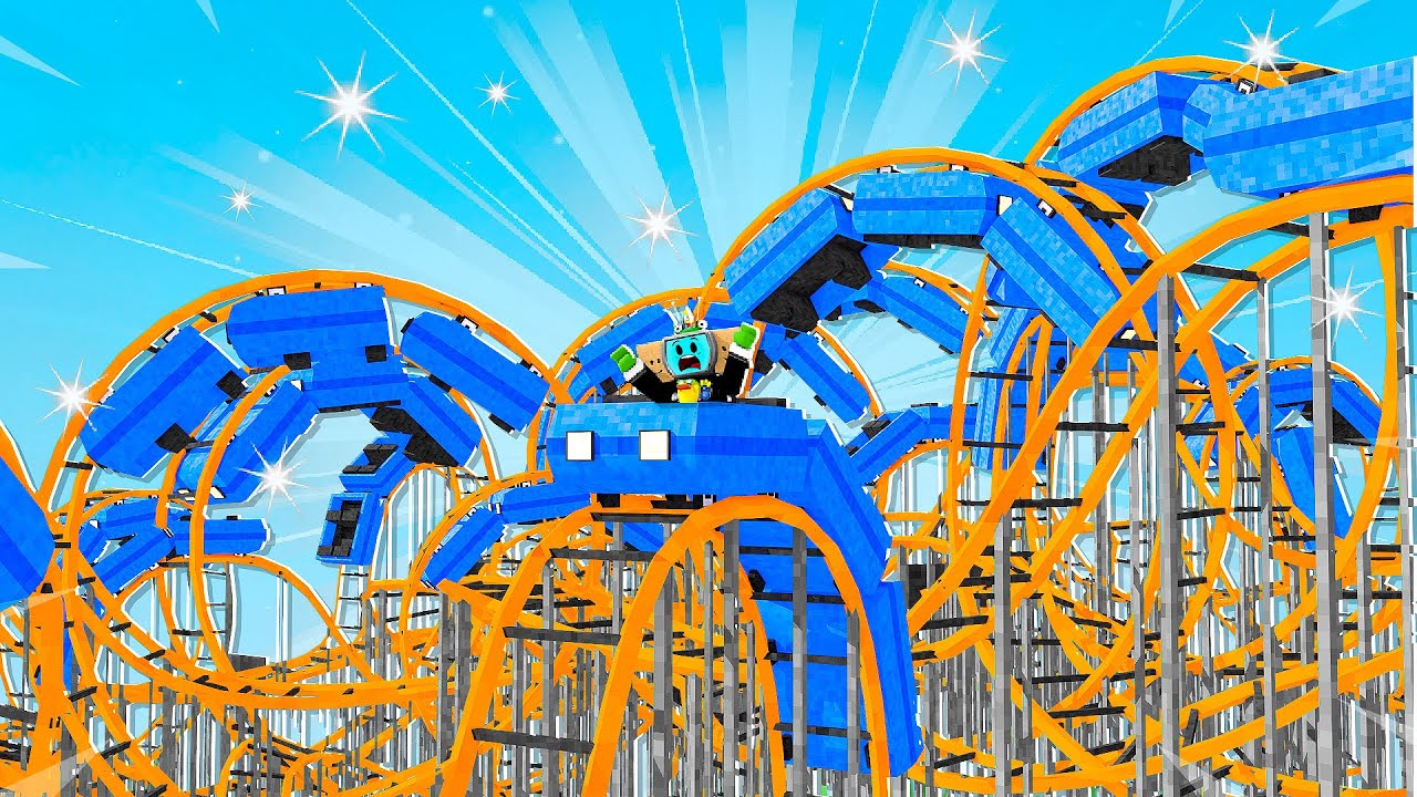 I Built A Roller Coaster That Goes 10,000MPH! ROBLOX
