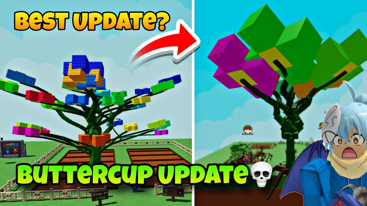 All Things in ButterCup New Update | Grow a Garden