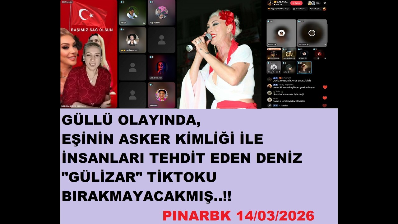 GÜLLÜ OLAYINDA,EŞİNİN ASKER KİMLİĞİYLE İNSANLARI TEHDİT EDEN DENİZ 