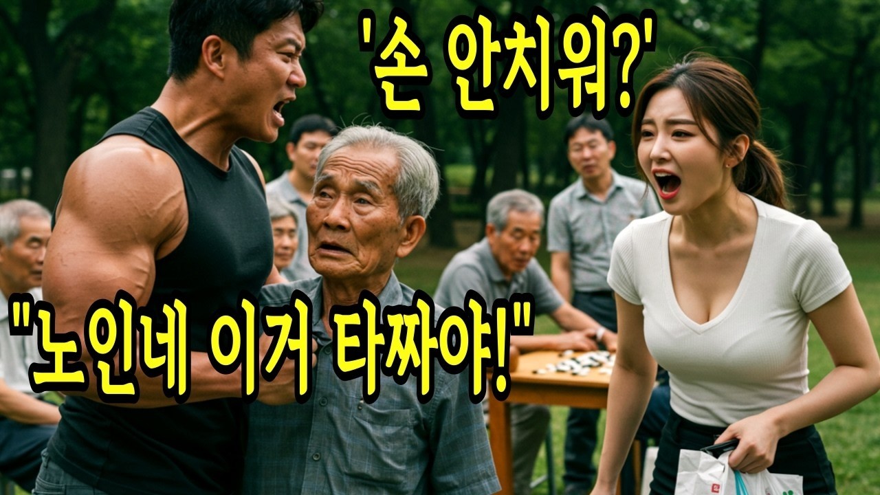 탑골공원에서 할아버지를 건드린 조폭… 하지만 그녀는 여군 특전사 중령 출신이었고 참교육이 시작되는데…