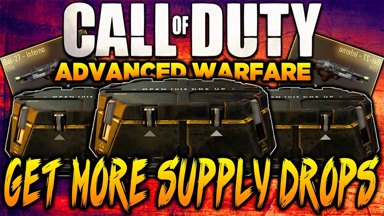 Advanced Warfare - HOW To Get MORE Supply Drops! Supply Drop Secrets! (Elite Drop Tips)