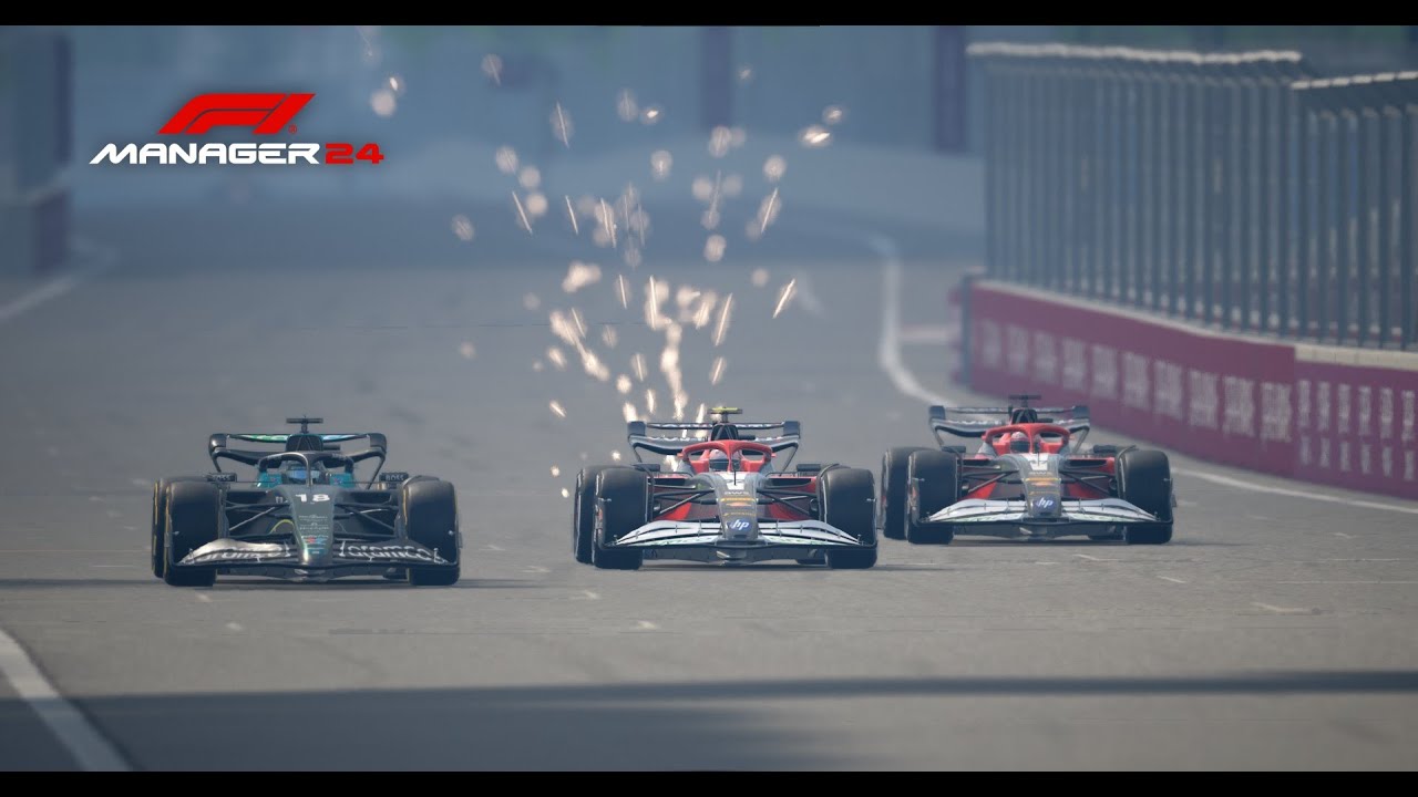 F1 Manager 2024 Midland F1 Racing(MF1 Racing) Episode 19 - Azerbaijan Grand Prix Full Weekend