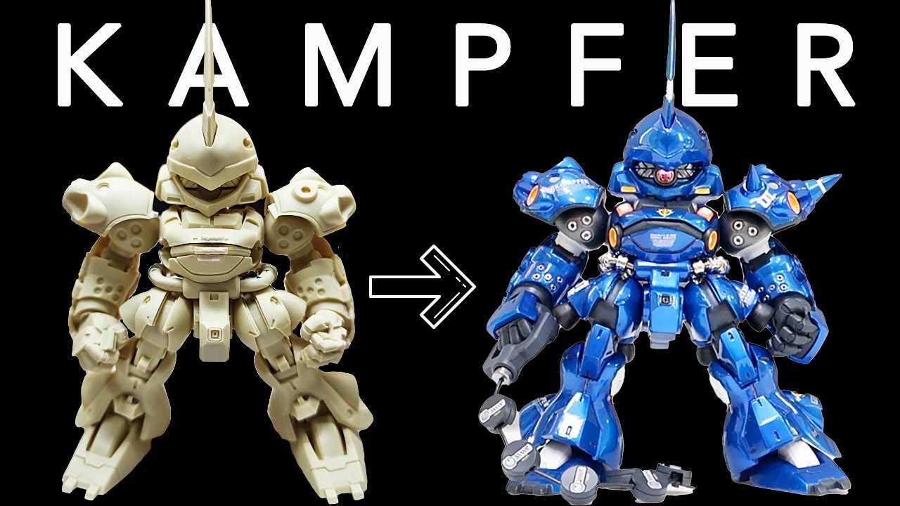 Kampfer Urethane Candy | How to Build + Paint Gunpla