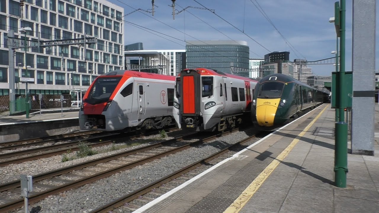 Cardiff Central trains 756's 197's 231's May 3rd 2023