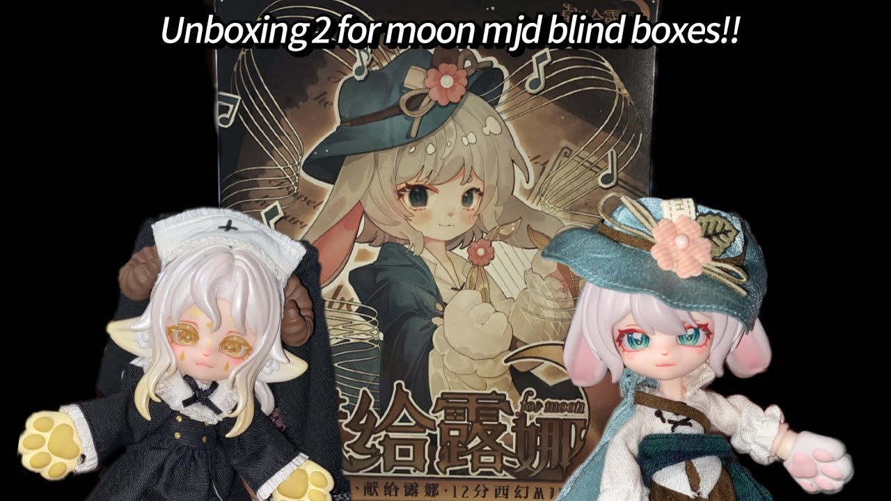 Unboxing 2 for moon mjds!!! From @kikagoods 