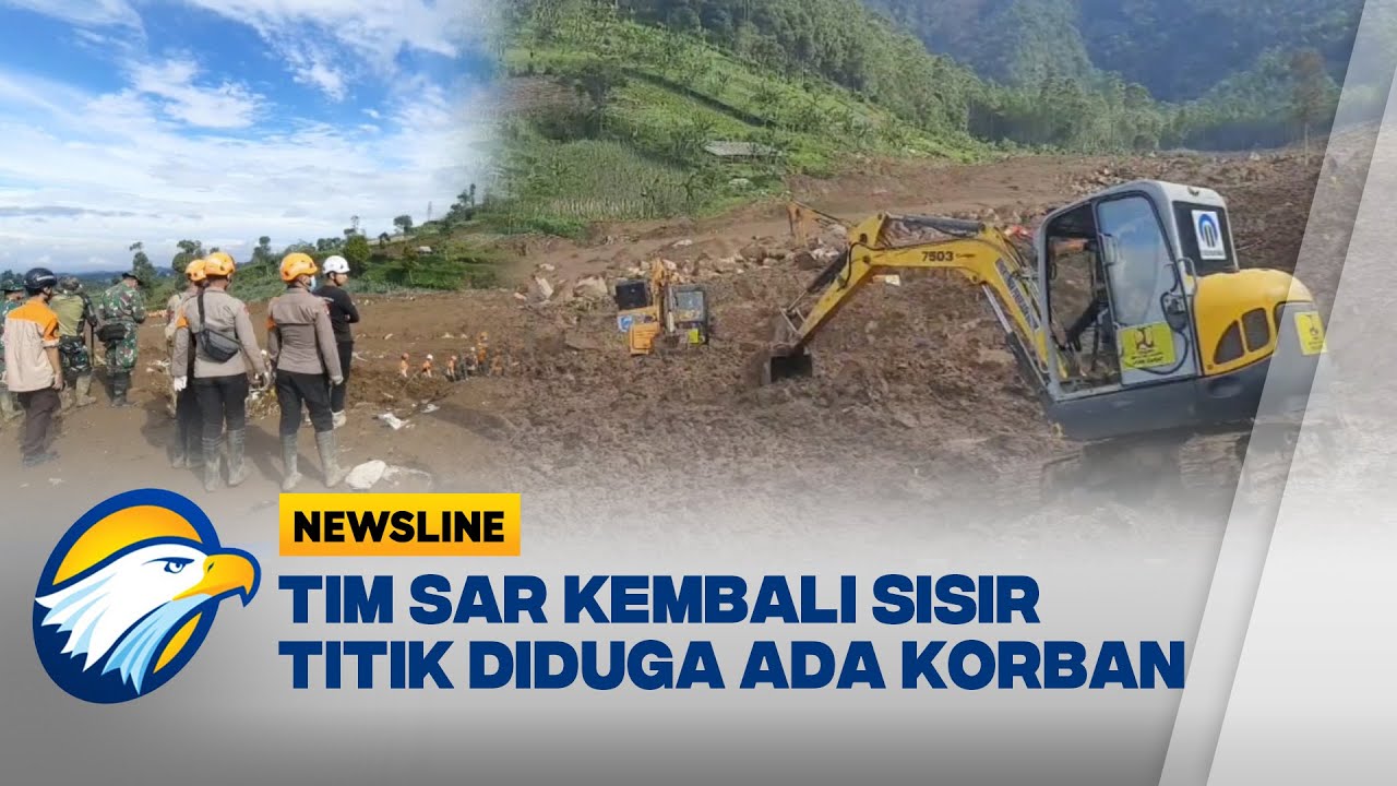 Hari Ke-11 Longsor Cisarua, Tim SAR Kembali Sisir Titik Diduga Korban - [Newsline]