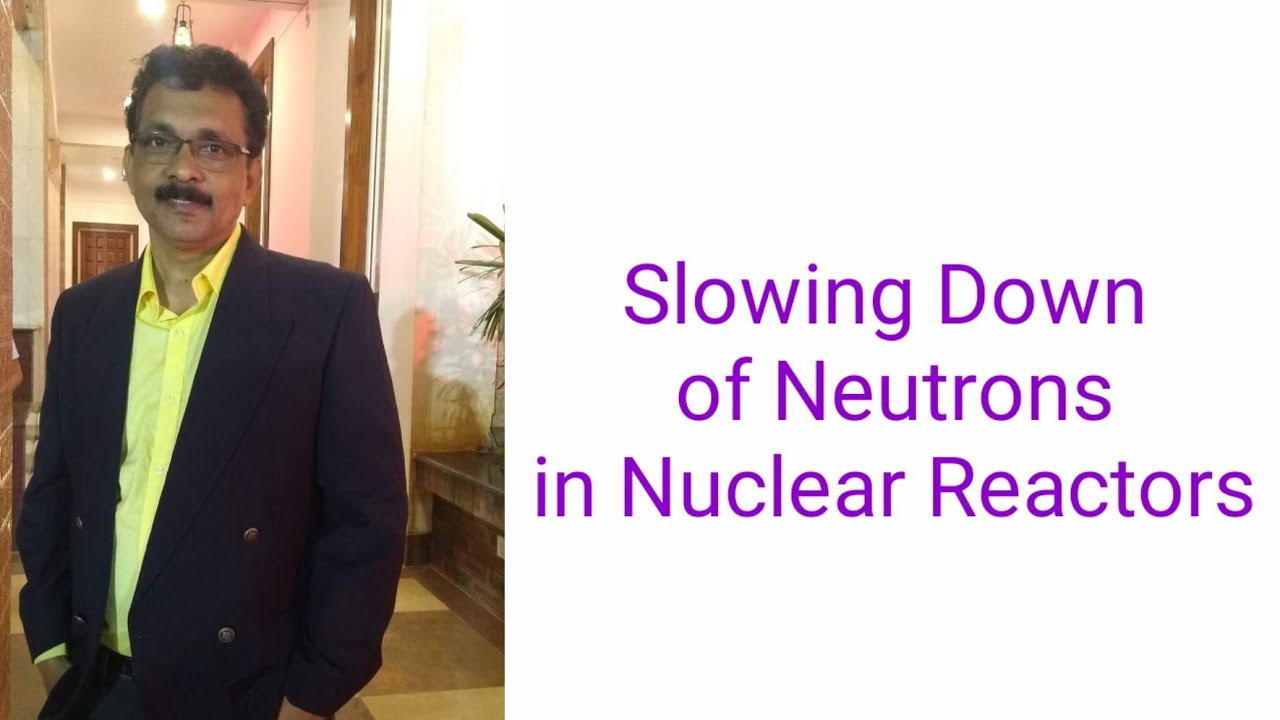 #Slowing down of Neutrons (Application of Elastic Collision) Moderator