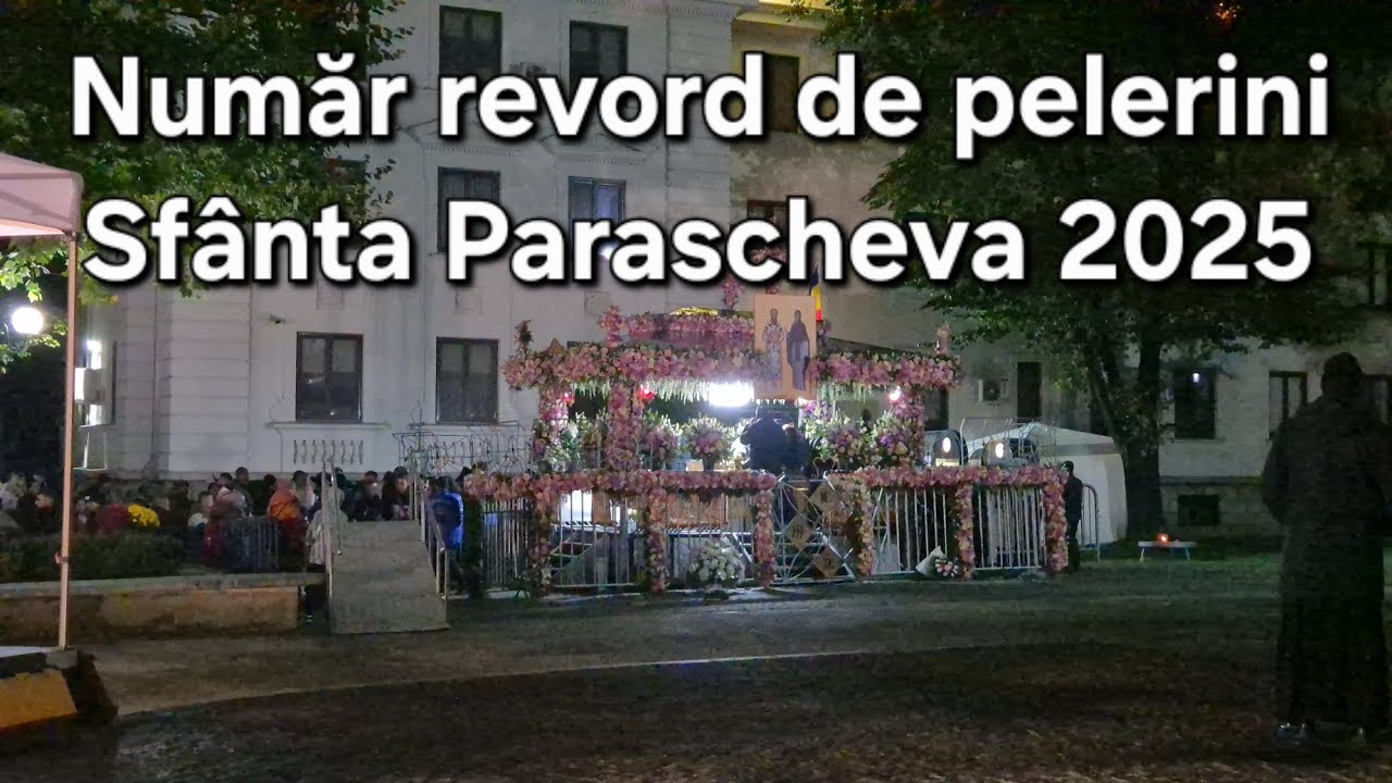 Număr revord de pelerini la Sfânta Parascheva 2025  Mii de oameni așteaptă la coadă - IASI, MOLDOVA