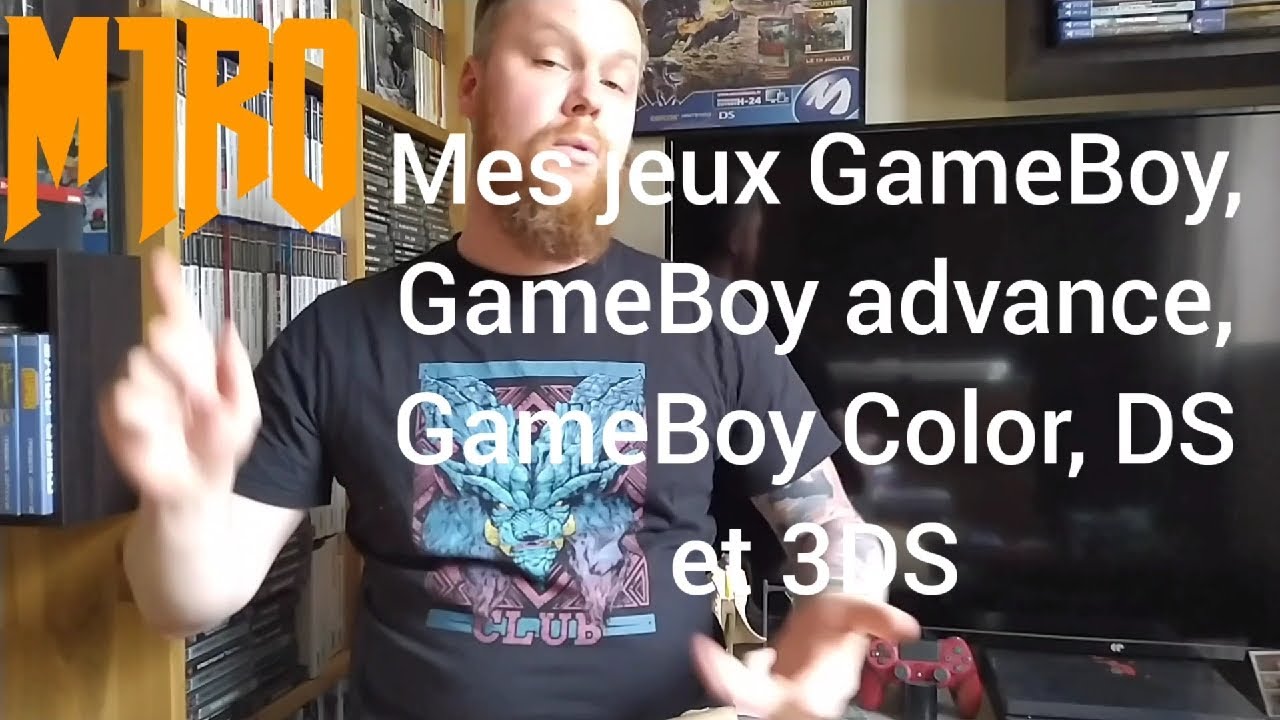 Ma collection Nintendo Gameboy, color, advance, DS et 3DS