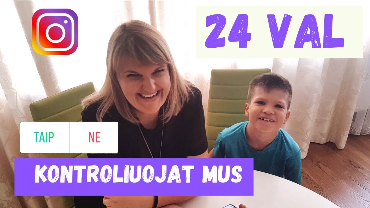 CHALLENGE 24 val Instagram FOLLOWERIAI KONTROLIUOJA MŪSŲ DIENĄ