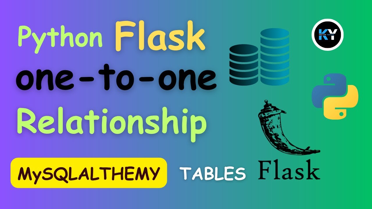 Python Flask Tutorial: One-to-One Relationship between Tables with SQLAlchemy | HINDI