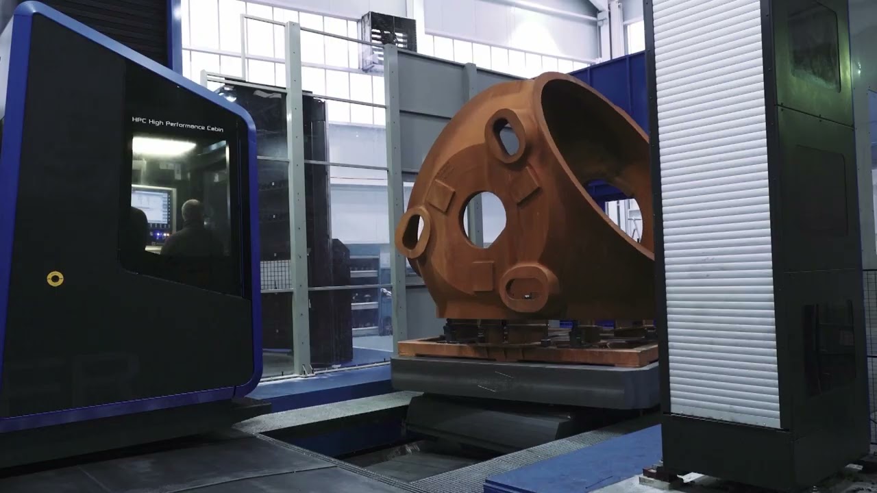 Soraluce Success Storie at WEC: SORALUCE FR 8000 floor type milling and boring machine.