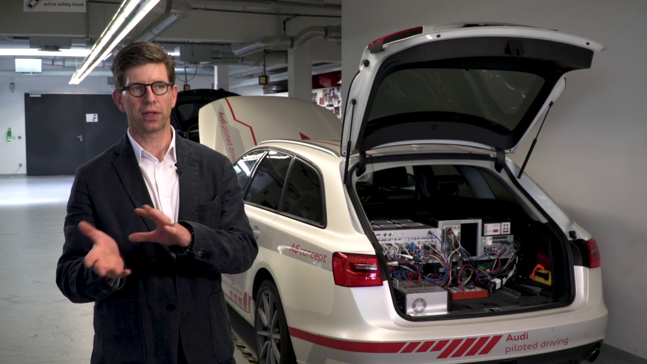 Interview Footage From Expect-Miklos Kiss About Piloted Driving - CanalTV Luxury Car Driving