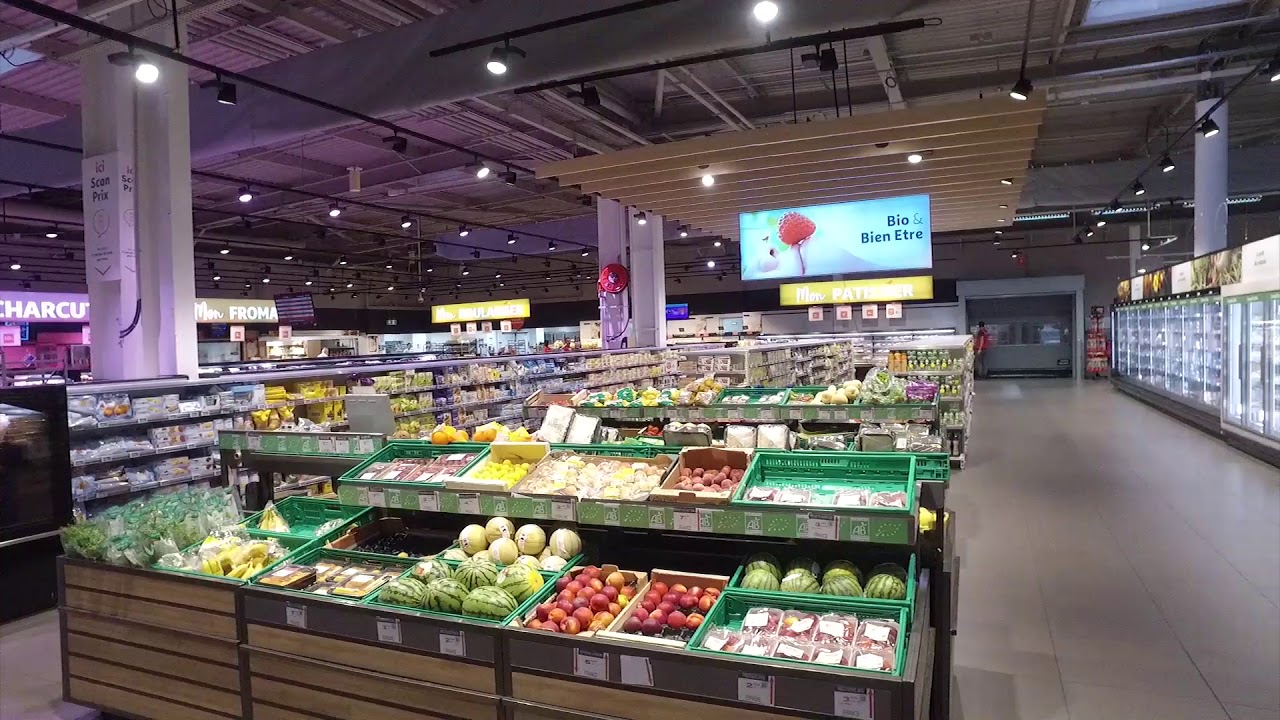 Auchan Cavaillon après transformation août 2019.