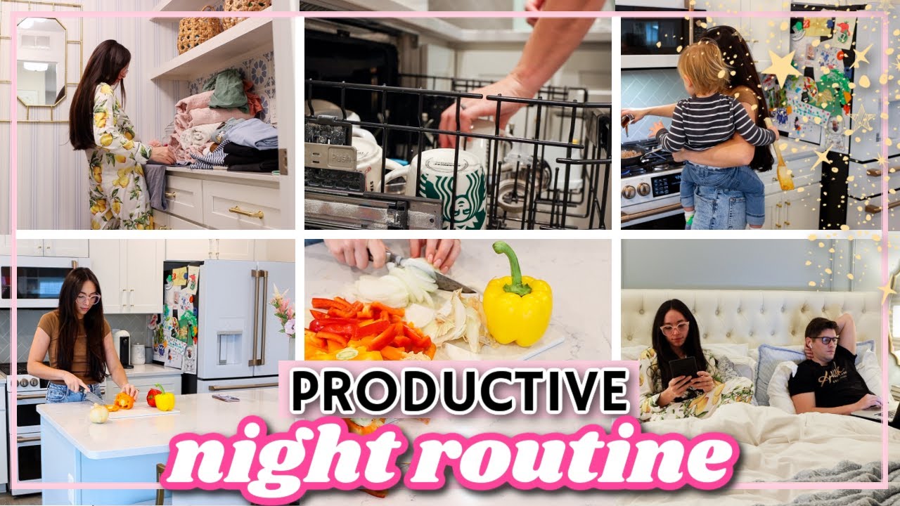 2022 NIGHT ROUTINE | Productive Weeknight Nighttime Routine!