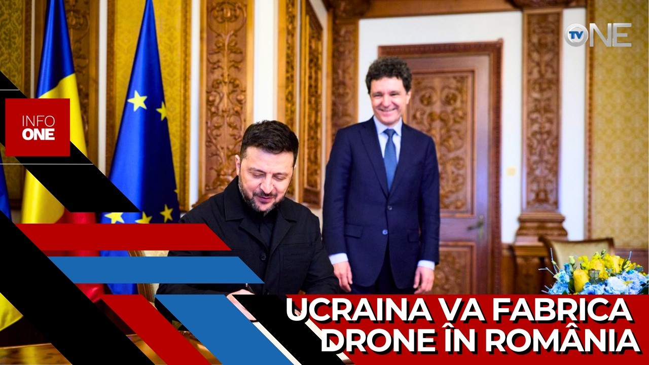 INFO ONE – Volodimir Zelenski și Nicușor Dan au semnat un acord de parteneriat strategic