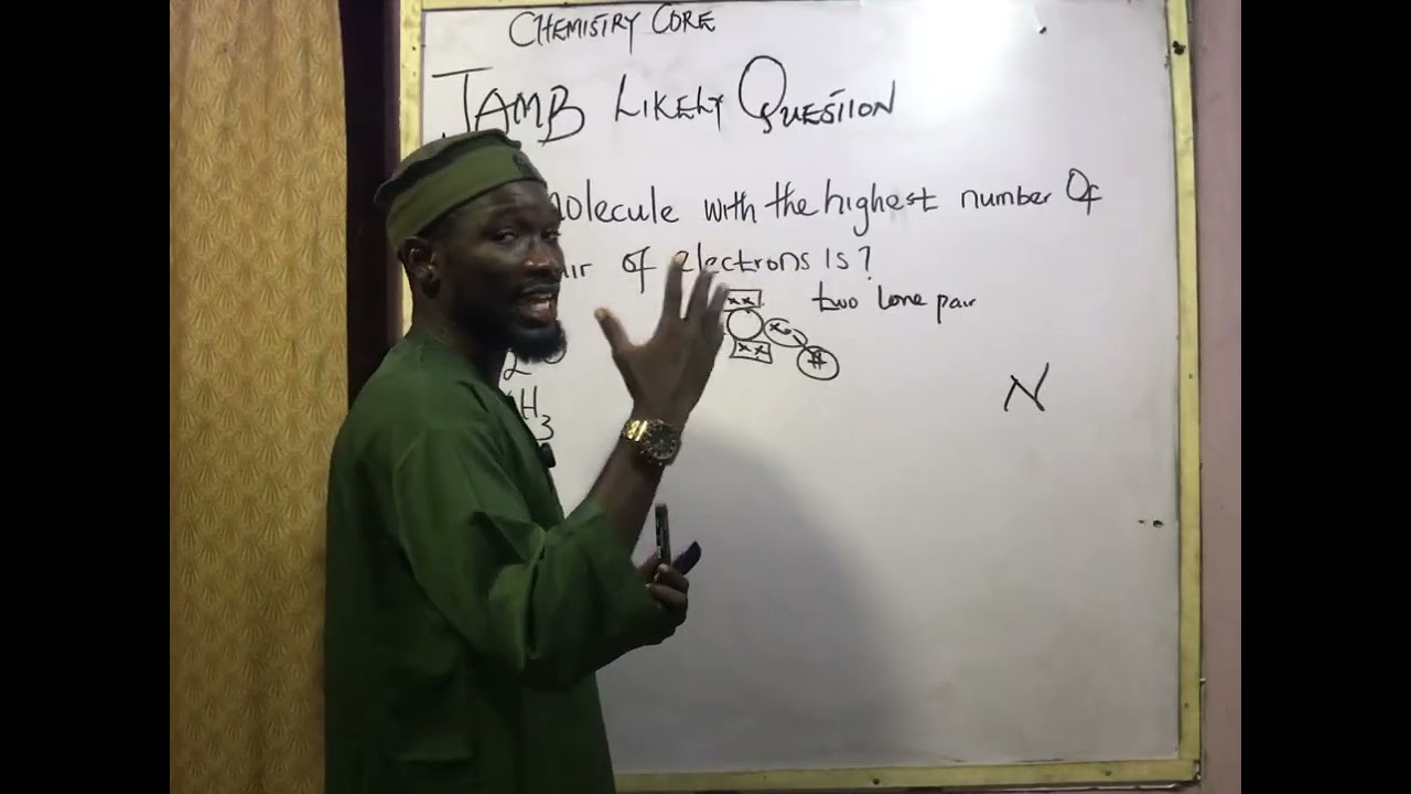 Atomic Structure and Bonding (How to identify Bond pair and lone pair