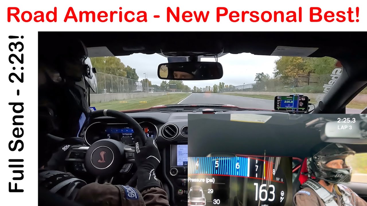 Road America 2:23 — Shelby GT500 CFTP — новый личный рекорд!