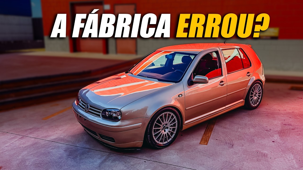 ESSE GOLF SAIU DIFERENTE DE FÁBRICA