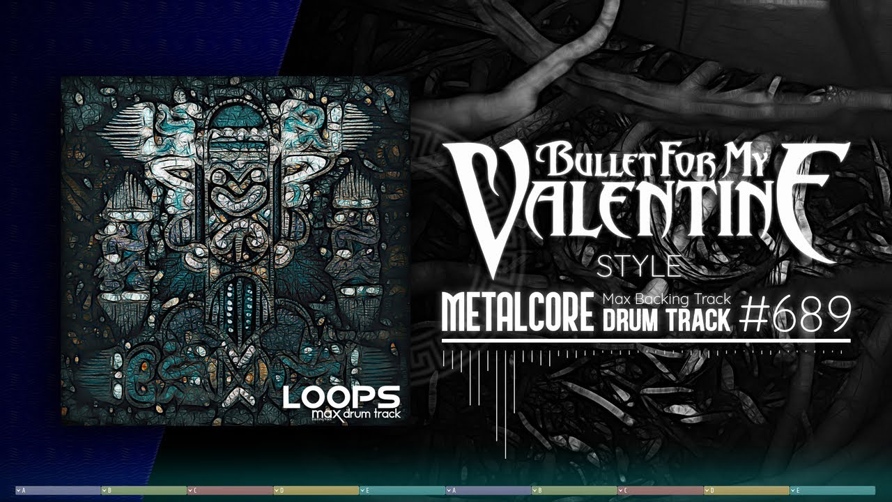 Metalcore Drum Track / Bullet For My Valentine Style / 175 bpm