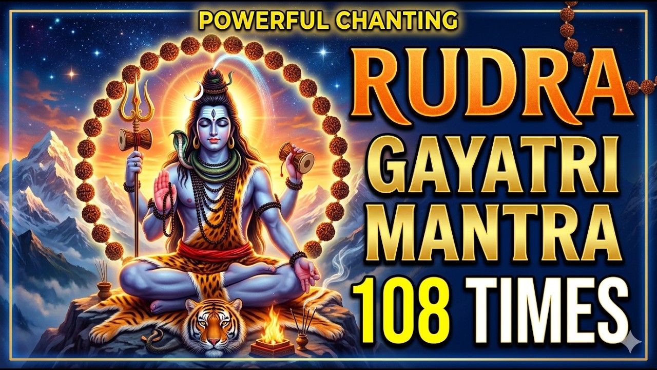 Rudra Gayatri Mantra | Powerful Vedic Chant for Lord Shiva