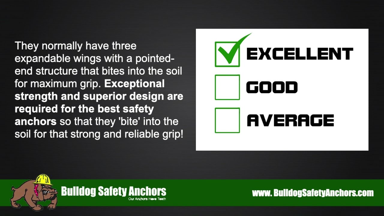 The BEST Oilfield Safety Anchors