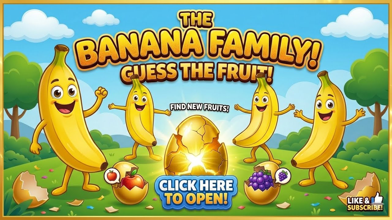 Surprise Eggs Fruit Guessing Game! 🍎 Learn Fruits for Kids
