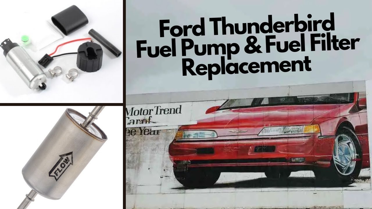 Замена топливного насоса и топливного фильтра — Ford Thunderbird 1989-1997 годов выпуска.