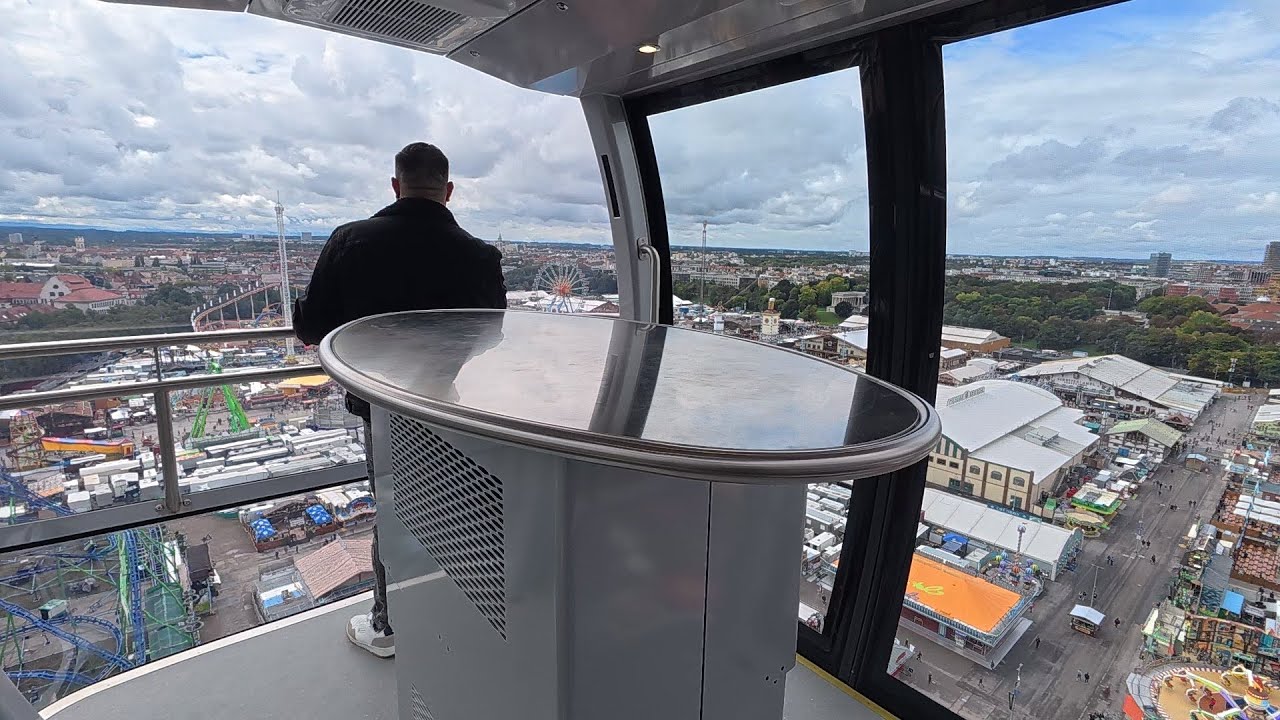 Skylift Kollmann Onride (NEU 2025 - Premiere) München Oktoberfest 2025 [FULL HD]
