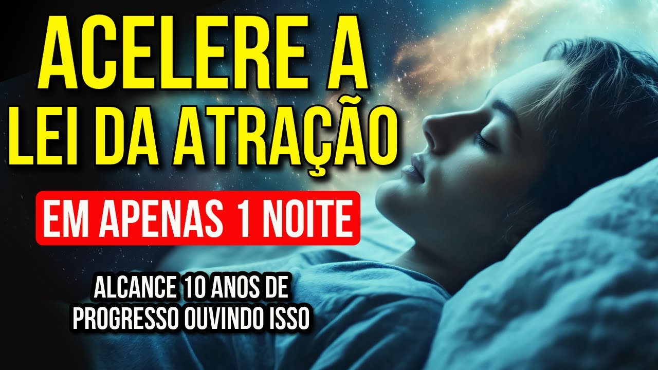 OUÇA ESTE ÁUDIO POR SUA CONTA E RISCO ✨ Lei da Atração Turbinada