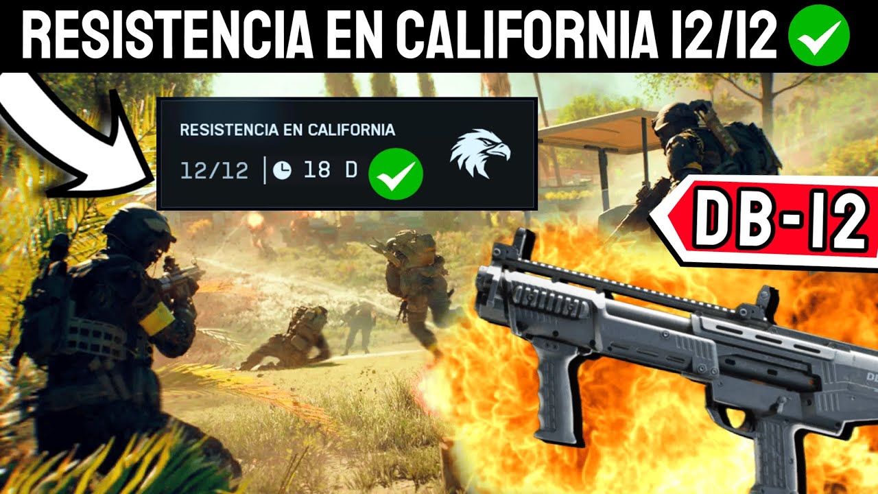 Completa TODOS los DESAFÍOS de RESISTENCIA EN CALIFORNIA en BATTLEFIELD 6 *Temporada 1*