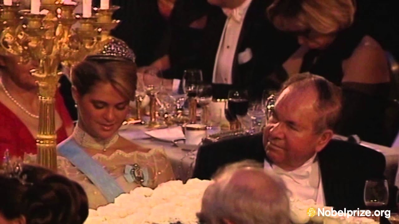 Clip: Anthony J. Leggett's speech at the Nobel Banquet, December 10, 2003