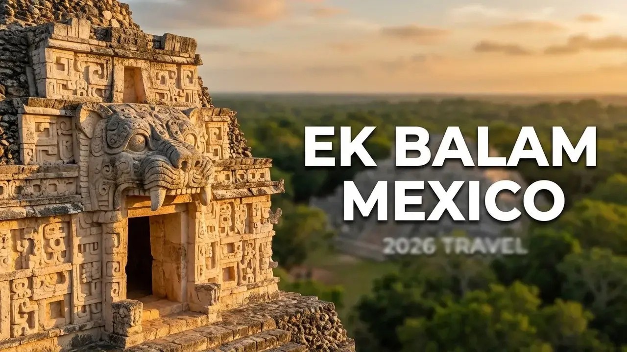 Чудо пирамида Ek Balam в Mексике / Mexico 2026