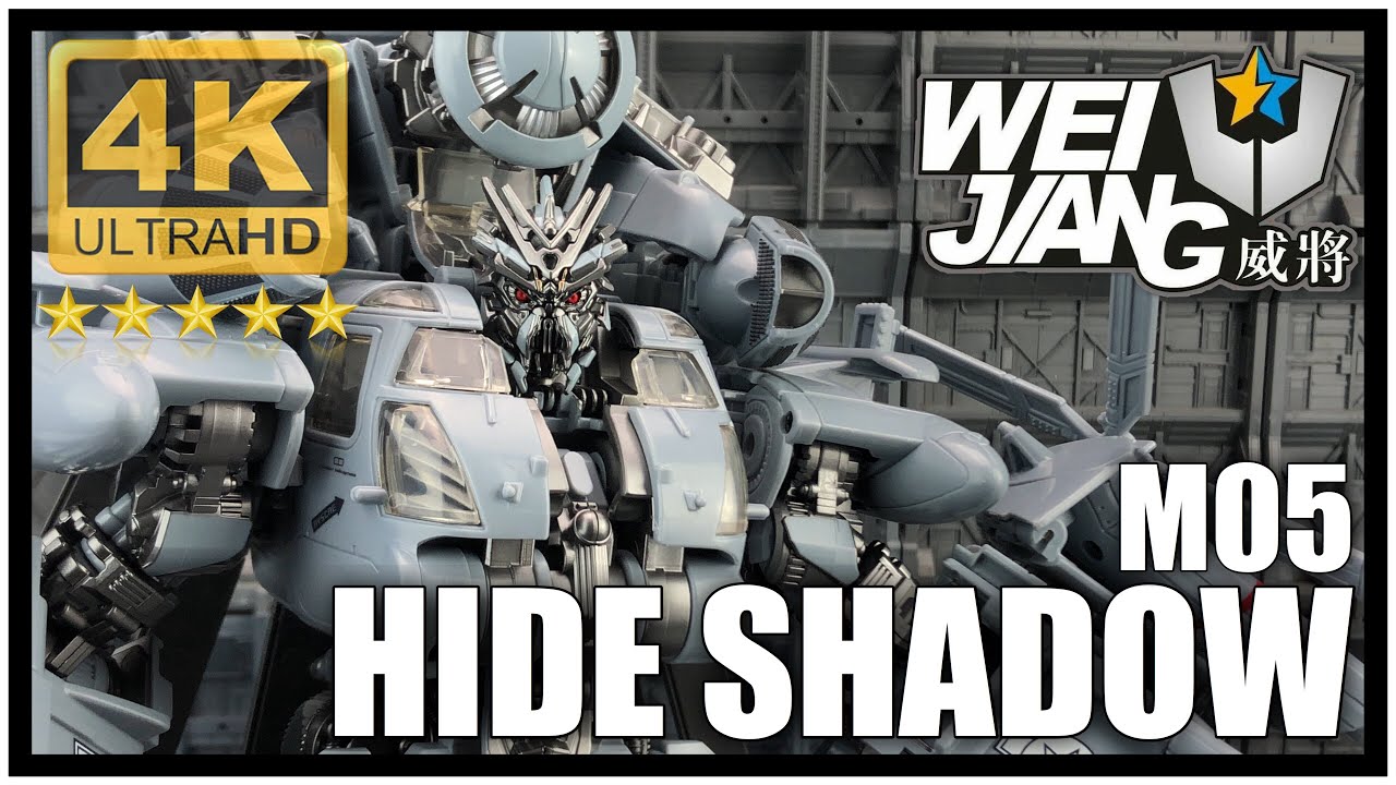 Wei Jiang M05 HIDE SHADOW SET B Oversize Transformers Studio Series Blackout