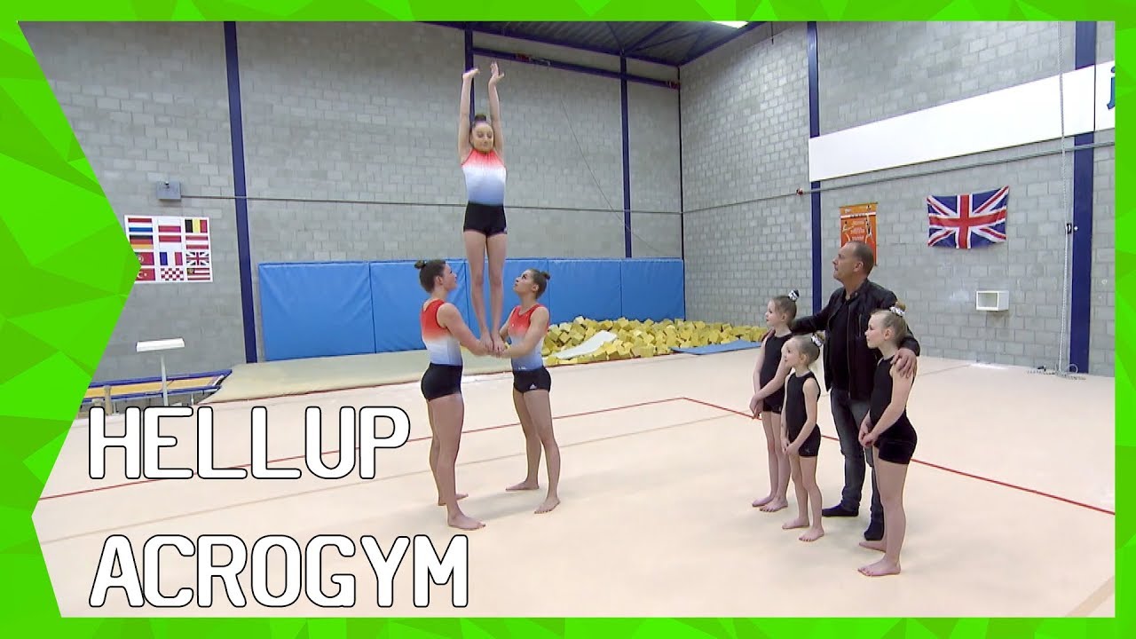 Hellup Acrogym met Pleunie van Mook, Mariska van de Water en Fem van Os | ZAPPSPORT