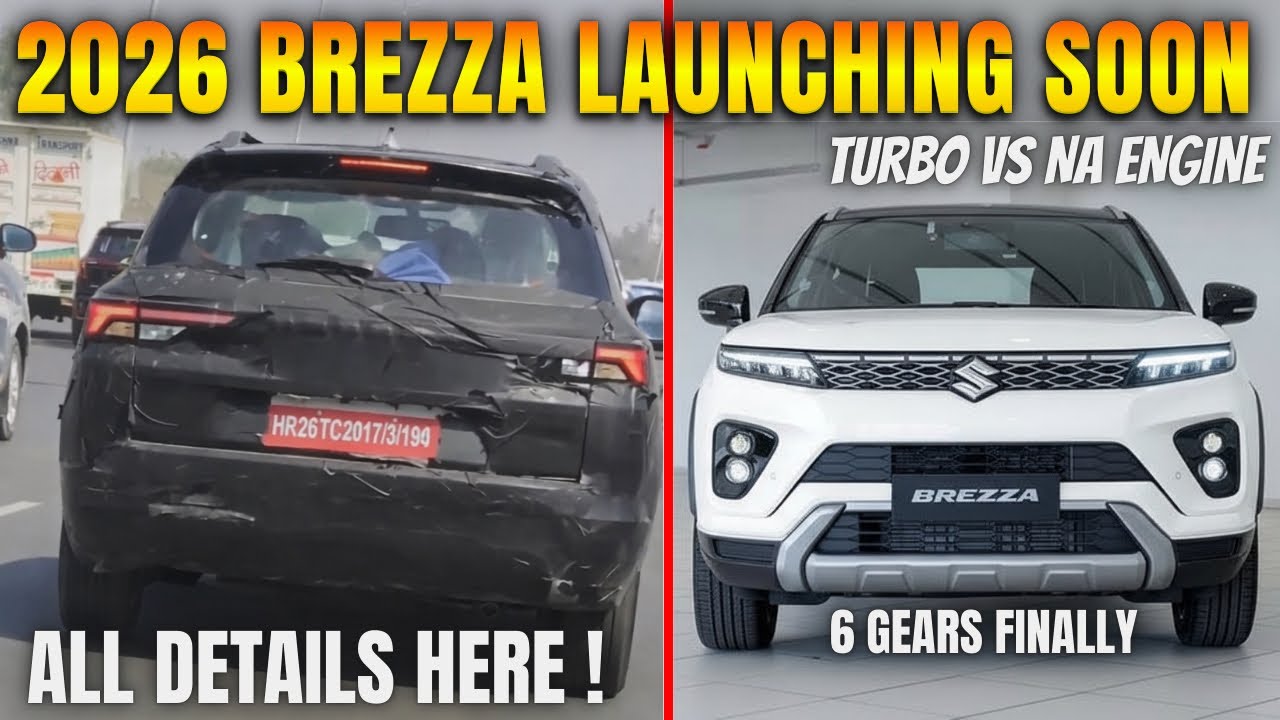 LAUNCH SOON🚀 Brezza Facelift 2026 Interior Brezza facelift 2026 launch date |brezza features 2026