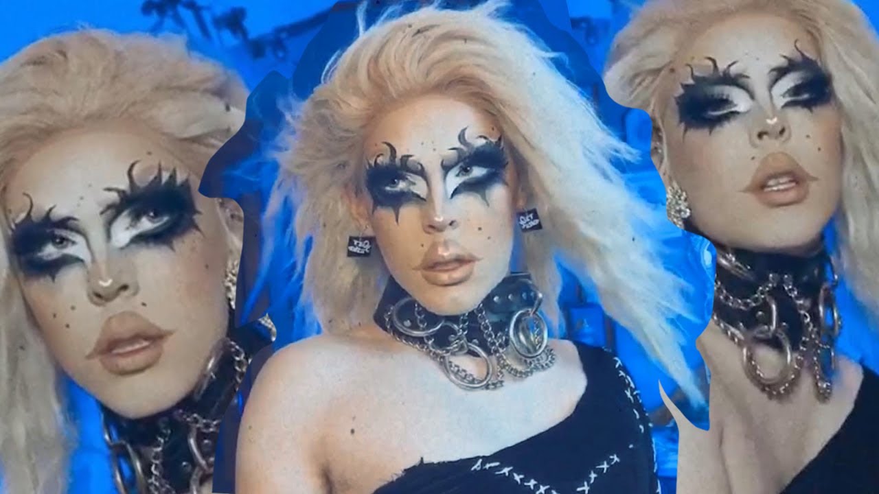 SICKENING GLAMOR GRAPHIC LINER Drag Makeup Tutorial