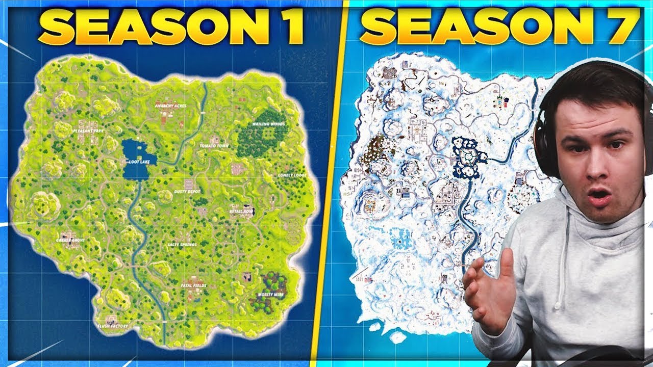 OD SEZONE 1 DO SEZONA 7 SE DESILO OVO! Fortnite Balkan