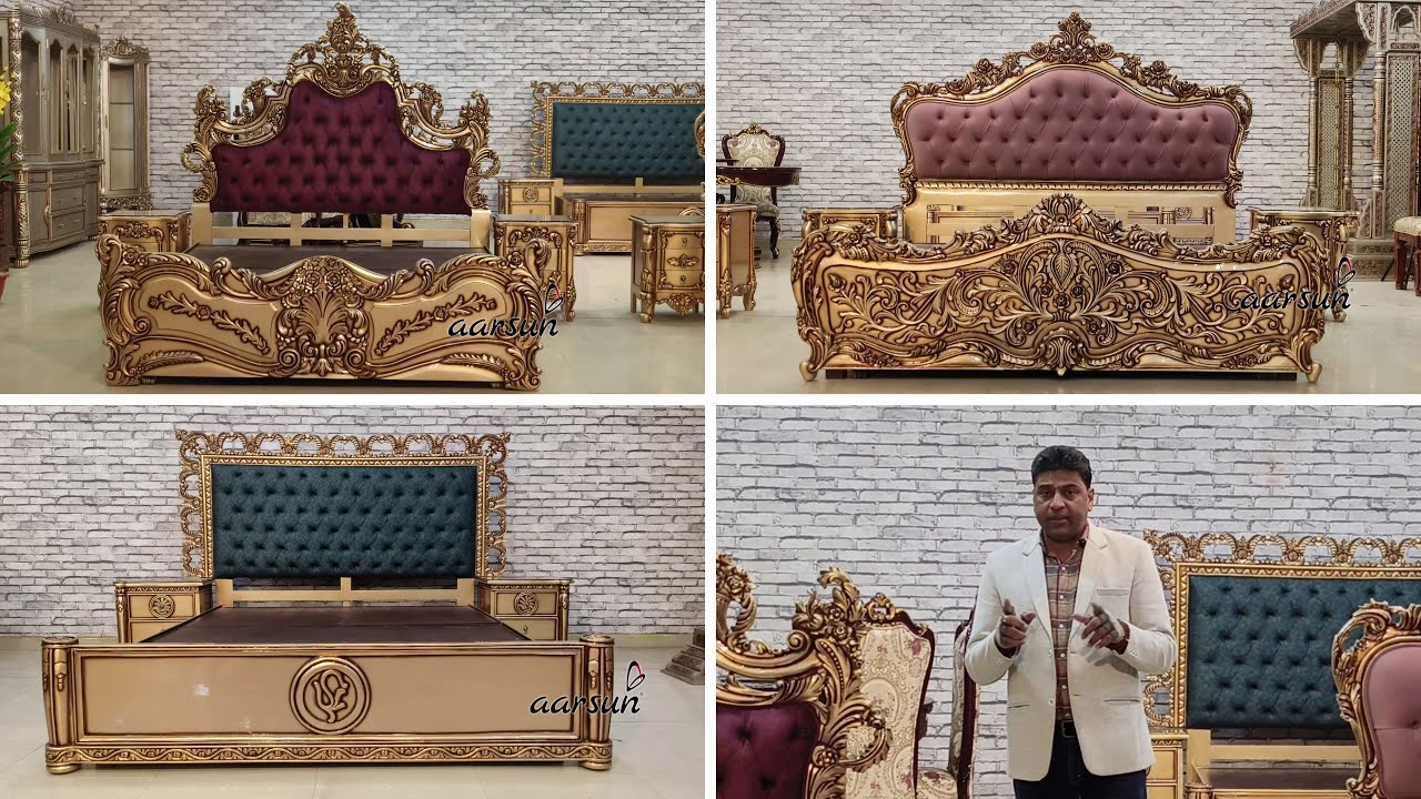 Smart Storage Meets Luxury, 3 Premium Teakwood Beds , Elegance & Functionality Combined #bed