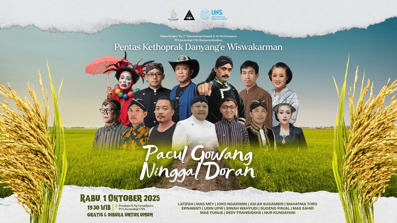 Pentas Kethoprak Danyang'e Wiswakarman 