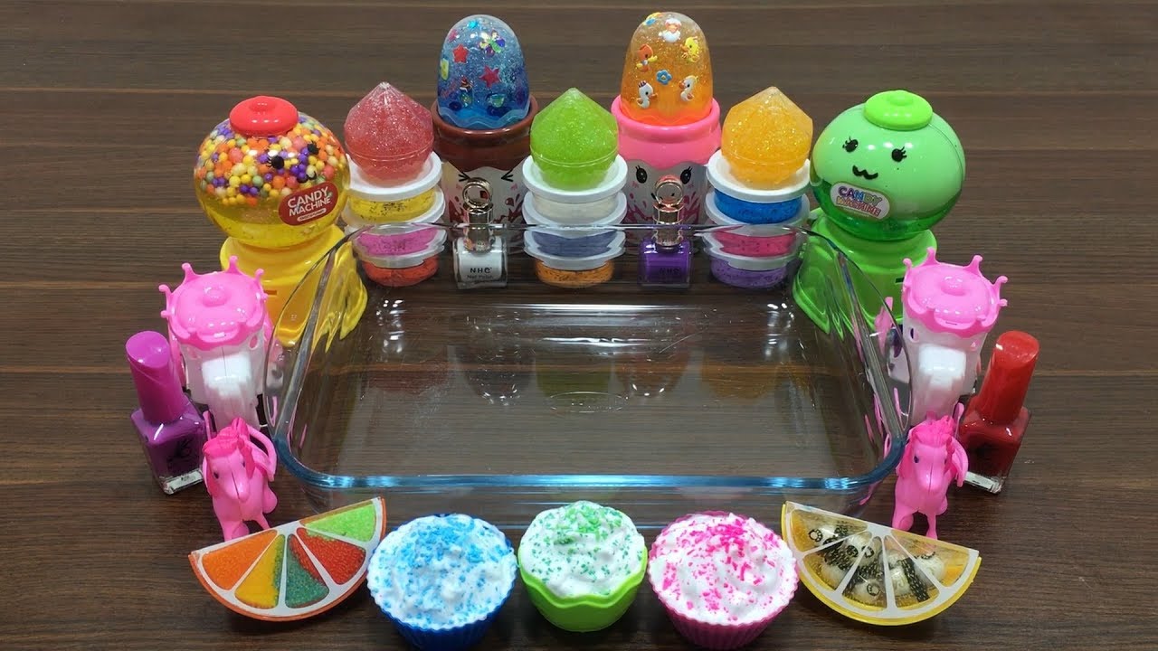 Mixing Random Things into Store Bought Slime !!! Slimesmoothie Relaxing Satisfying Slime Videos